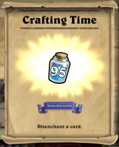 Hearthstone Videos Arcane Dust