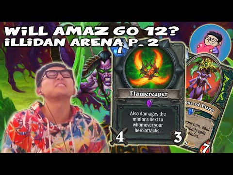 First Illidan Arena 12 Wins Hearthstone Ashes Of Outland Hearthstone Videos
