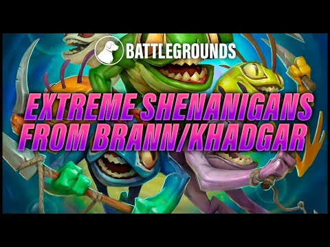 Extreme Shenanigans From Brann And Khadgar Hearthstone Battlegrounds Hearthstone Videos Archmage khadgar has been given a bigger roll to play in warlords of draenor, but his adventures started all the way back during. extreme shenanigans from brann and khadgar hearthstone battlegrounds hearthstone videos